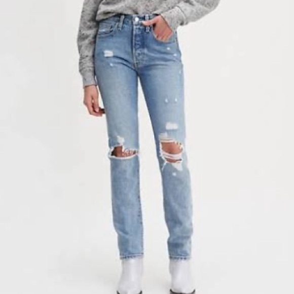 Levi's Denim - Levi’s 501 skinny high rise jeans
